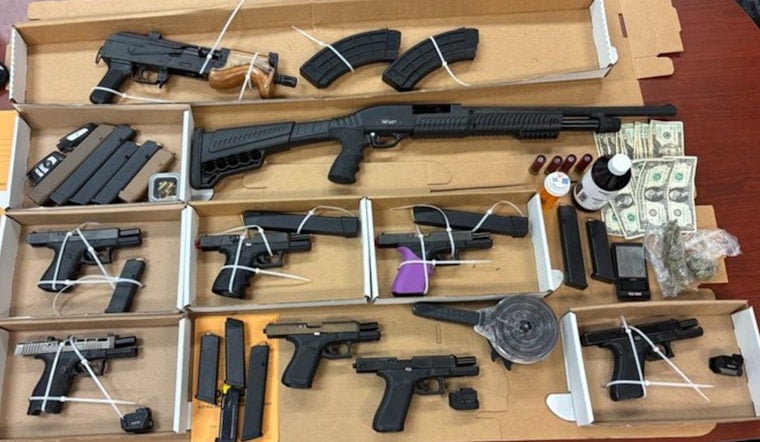 Nine Guns, Teen Suspect Nabbed In Charlotte East-Side Raid