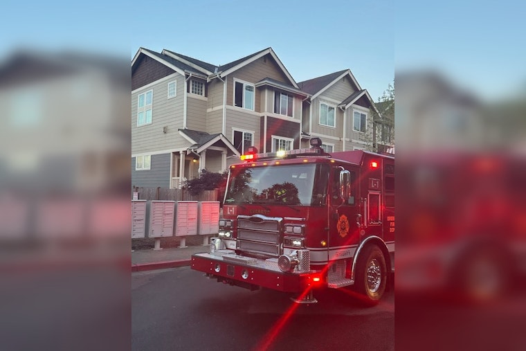 North Everett Remodel Blast Blows Out Garage, Burns Local Man