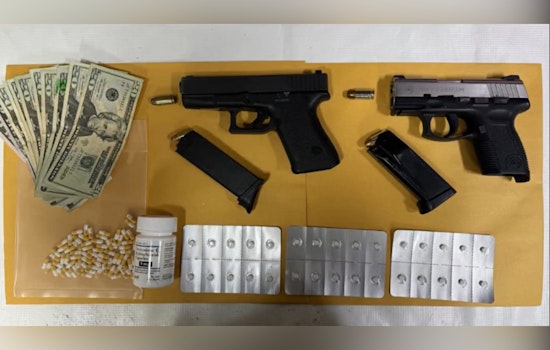 North Sacramento Cops Nab Duo After Foot Chase, Seize Loaded Guns and 100 Oxy Pills