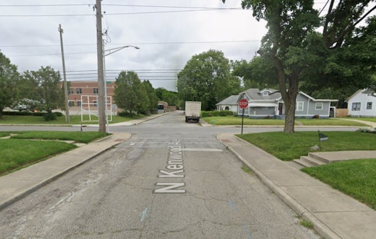 North Side Sinkhole So Big The Neighbor Is Playing Traffic Cop