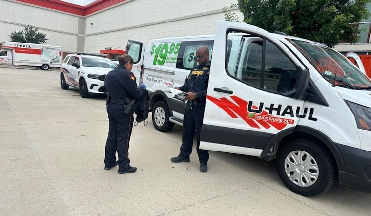 Northwest Freeway Mail Haul: Precinct 4 Nabs Trio In Alleged Theft Spree