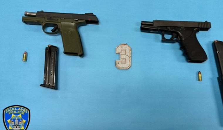 Oakland Ceasefire Cops Nab Four In Stockton Robbery Bust