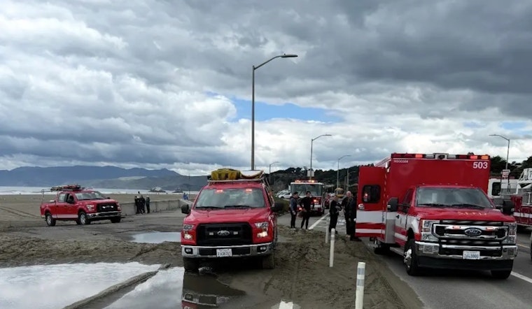 Ocean Beach Horror as Lifeguards Battle 'Washing Machine' Surf in Failed Rescue