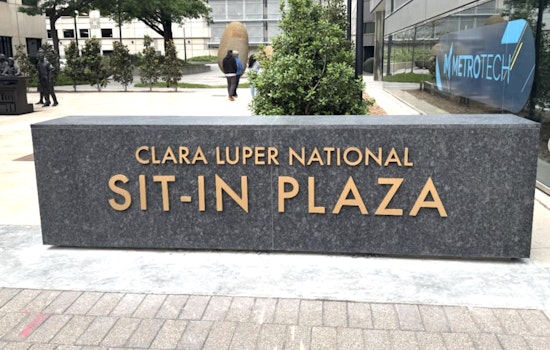 OKC Salutes Sit-In Trailblazer Richard O'Dell Brown At Clara Luper Plaza