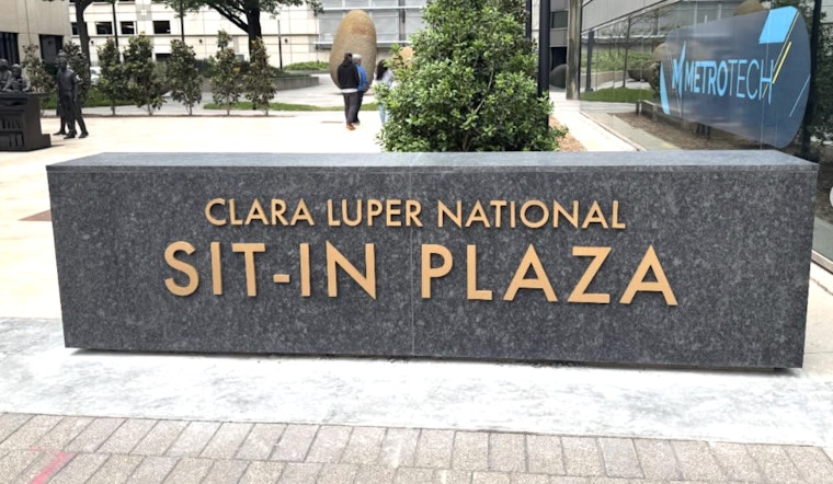 OKC Salutes Sit-In Trailblazer Richard O'Dell Brown At Clara Luper Plaza
