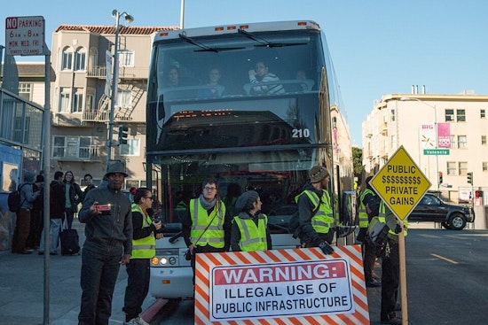Once-Hated Tech Buses Hit The Brakes As San Francisco Commutes Shrink