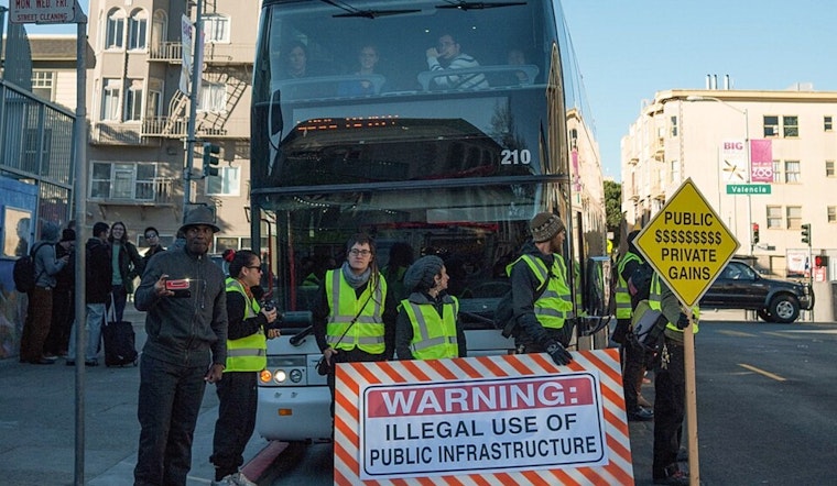 Once-Hated Tech Buses Hit The Brakes As San Francisco Commutes Shrink
