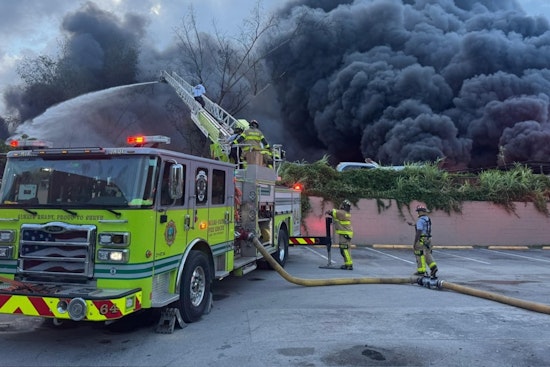 Opa-Locka Neighbors Gasp As Junkyard Inferno Turns Sky Jet-Black