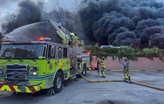 Opa-Locka Neighbors Gasp As Junkyard Inferno Turns Sky Jet-Black