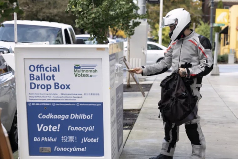 Oregon Mail-Vote Showdown Secretary Of State Draws A Line