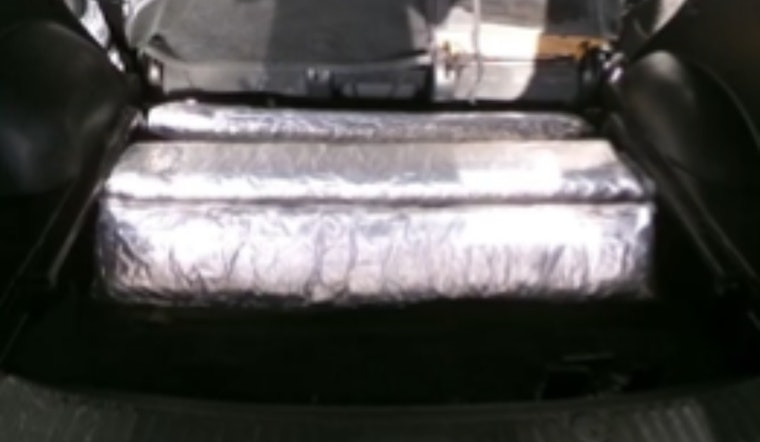 VIDEO: Otay Mesa Border Bust Bags 158 Pounds Of Meth