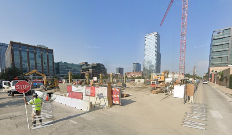 Pearl Fulton Market Crane Lowered As Tower Nears 2027