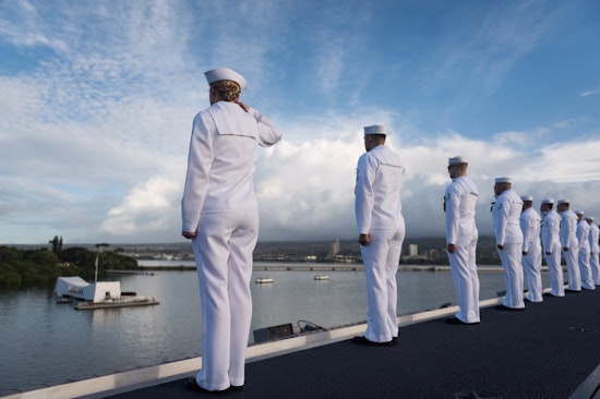 Pearl Harbor Throws Open Gates For Free Memorial Day Salute In Honolulu