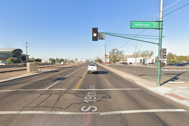 Phoenix Firefighters Battle 1st-Alarm Blaze Near 19th Ave And Jefferson
