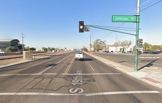 Phoenix Firefighters Battle 1st-Alarm Blaze Near 19th Ave And Jefferson