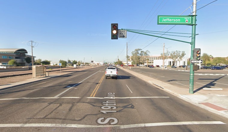 Phoenix Firefighters Battle 1st-Alarm Blaze Near 19th Ave And Jefferson