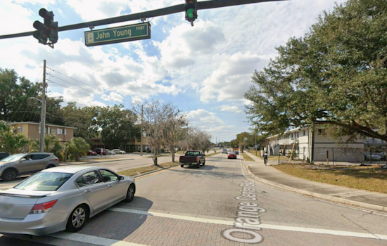 Pickup Slams Into Orlando School Bus At Packed John Young Intersection