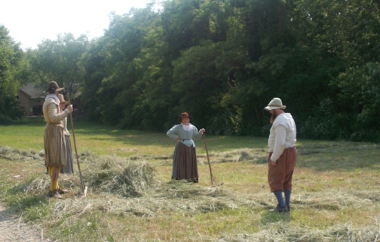 Pilgrim Village Fires Up As Costumed Interpreters Move In