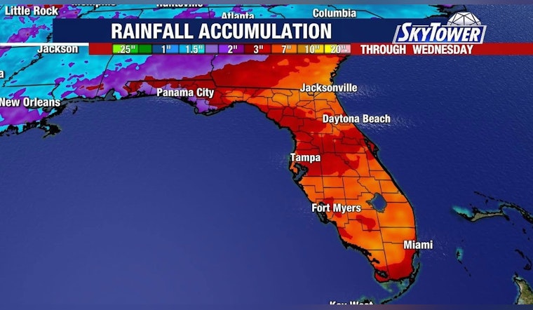 Pinellas Park Meme Roasts Rain-Season Drivers, Warns Roads Are No Joke