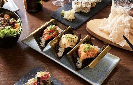 Pop Art Omakase Hits FiDi As Sushi By Bou Rolls Onto Stone Street