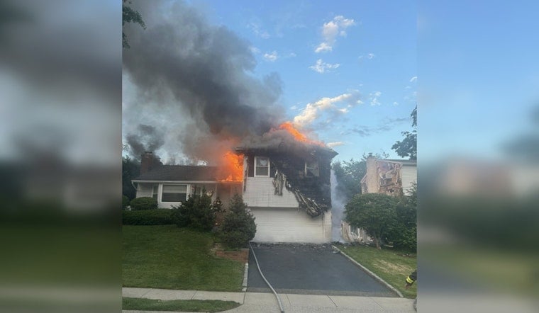 Port Washington Inferno Injures 10 First Responders, Displaces 4 Residents