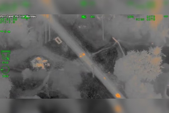 Portland Cops' Eye in the Sky Bags Stolen Car, Wild Moped in Separate Chases