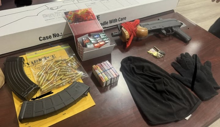 Portland Traffic Stop Turns Up Draco Pistol, Ski Mask and Cash Stash