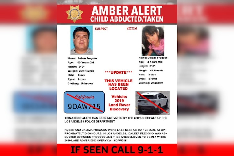 Pre-Dawn Amber Alert: 4-Year-Old Girl Vanishes Near Crenshaw