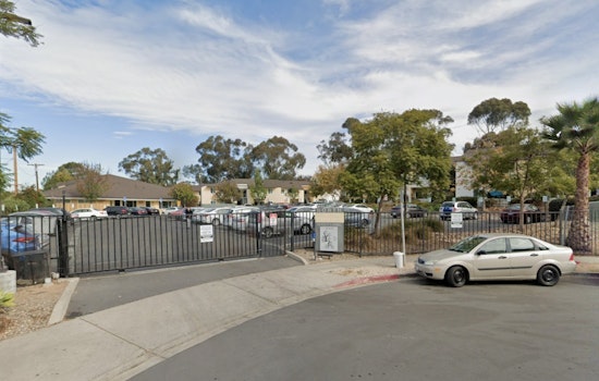 Pre-Dawn Belden Village Fire Sends Clairemont Tenants Into The Street