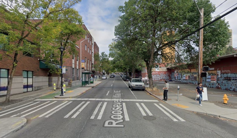 Pre-Dawn Blaze Erupts In Vacant U District Building On Roosevelt Way