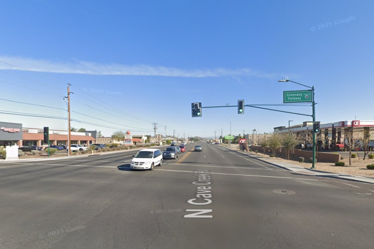 Pre-Dawn Blaze Rocks North Phoenix As Flames Rip Through Three Empty Buildings