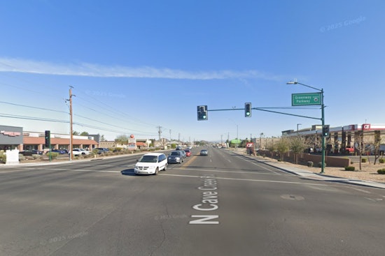 Pre-Dawn Blaze Rocks North Phoenix As Flames Rip Through Three Empty Buildings