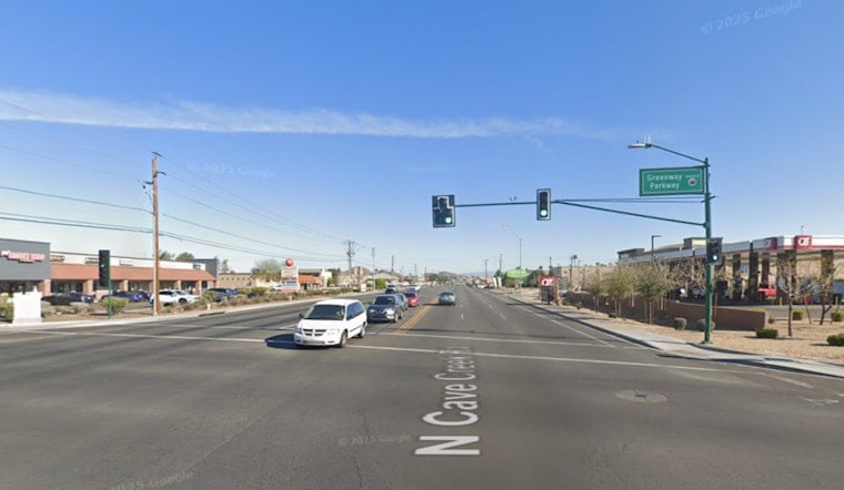 Pre-Dawn Blaze Rocks North Phoenix As Flames Rip Through Three Empty Buildings