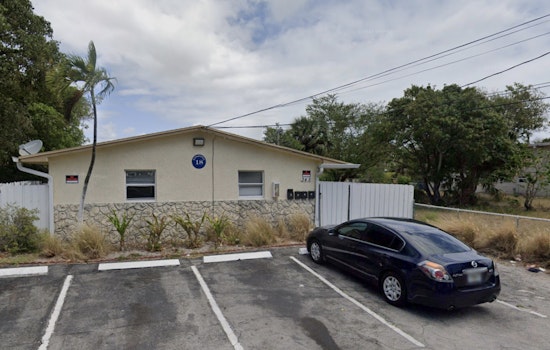 Pre-Dawn Blaze Rocks Pompano Beach Apartment Building as Investigators Lock Down Scene