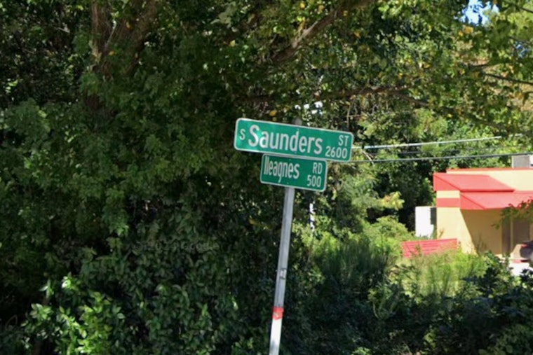 Pre-Dawn Crash Turns S. Saunders Into Hours-Long Crime Scene Near Downtown Raleigh
