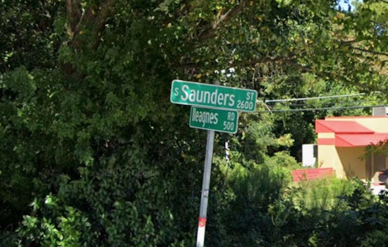 Pre-Dawn Crash Turns S. Saunders Into Hours-Long Crime Scene Near Downtown Raleigh
