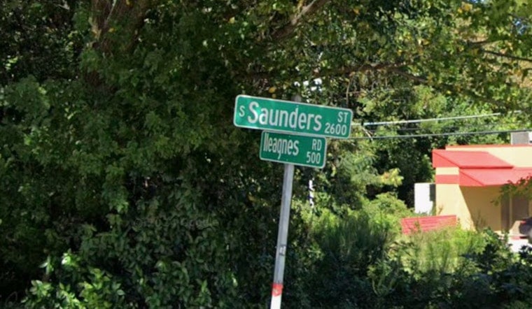 Pre-Dawn Crash Turns S. Saunders Into Hours-Long Crime Scene Near Downtown Raleigh