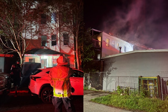 Pre-Dawn Dorchester Fire Injures Two, Empties Banton Street Home
