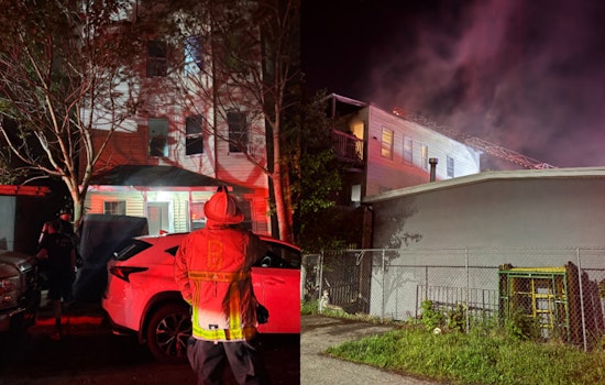 Pre-Dawn Dorchester Fire Injures Two, Empties Banton Street Home