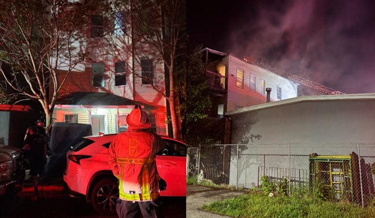 Pre-Dawn Dorchester Fire Injures Two, Empties Banton Street Home