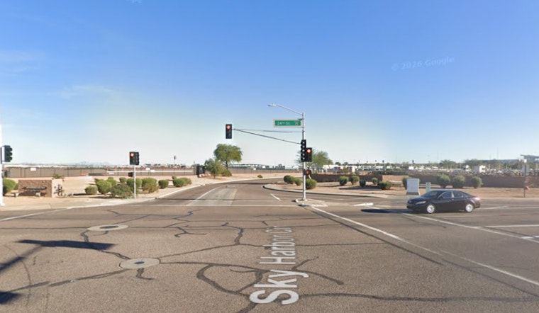 Pre-Dawn E-Bike Crash Near Sky Harbor Shuts Down 24th Street