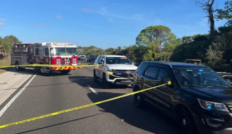 Pre-Dawn I-75 Pole Crash in Sarasota Leaves One Dead