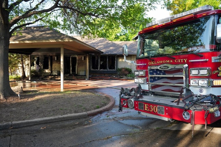 Pre-Dawn Inferno Guts 8,500-Square-Foot Northwest OKC Home