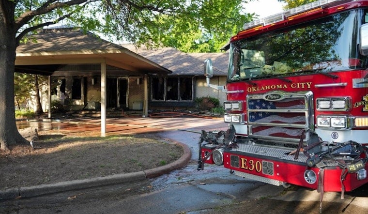 Pre-Dawn Inferno Guts 8,500-Square-Foot Northwest OKC Home