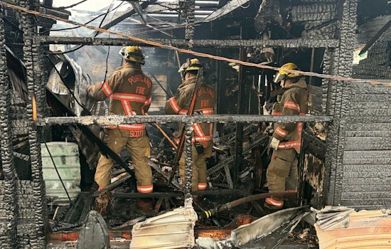 Pre-Dawn Inferno Guts Two Columbia River Floating Homes In North Portland