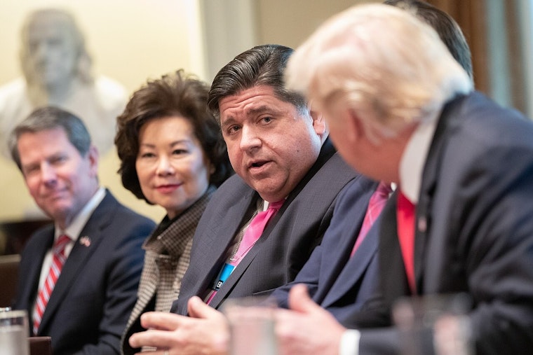 Pritzker Torches Trump, Says 'I Think the Man Has Dementia' in Viral Chicago Clip
