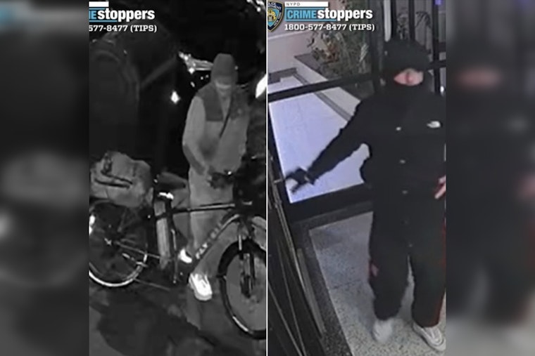 Queens E-Bike Phantom Tries Lobby Break-In, Bolts Down 79th Avenue