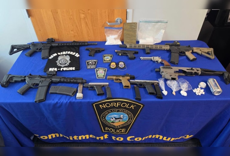 Quiet Mirror Lake Shaken as Norfolk Cops Seize Guns, Drugs in Apartment Raid