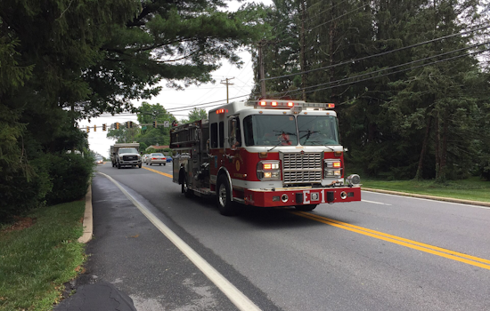Quiet White Hall Rocked as Car Smacks Underground Propane Tank