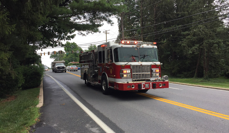 Quiet White Hall Rocked as Car Smacks Underground Propane Tank